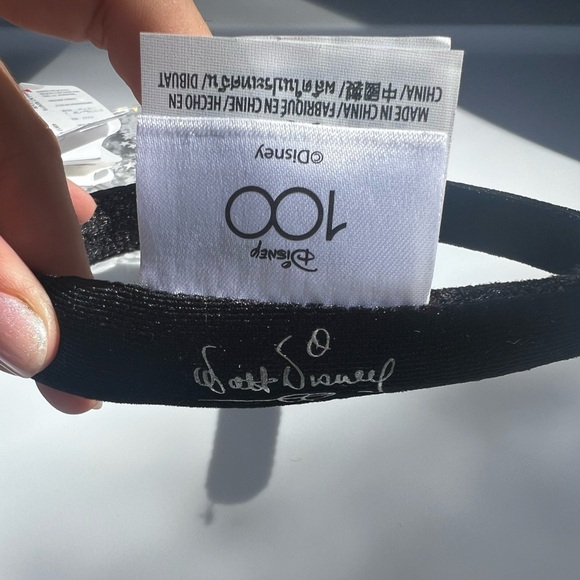 Disney Parks 2023 Disney 100 Years Walt Disney Studios Mickey Ears Headband NWT - Picture 7 of 8
